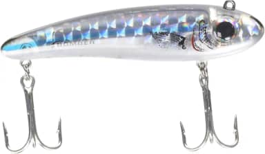Bomber Isca de pesca em água salgada com tainha de afundamento lento - Excelente para truta salpicada, peixe-vermelho, stripers e muito mais, 8,5 cm, 14 g