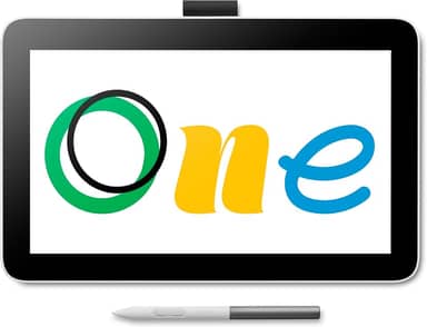 Wacom One Pen Display Interativo DTC121, Tela IPS Full HD 11.6 Polegadas, Preto
