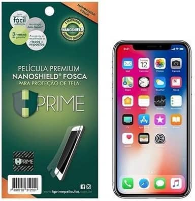 Pelicula HPrime NanoShield Fosca para Apple iPhone XR/iPhone 11, Hprime, Película Protetora de Tela para Celular, Transparente
