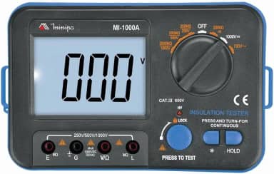 Megômetro Digital Minipa MI-1000A