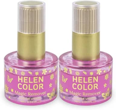 Kit 2 Removedor de Esmalte Magic Remover 16ml Helen Color