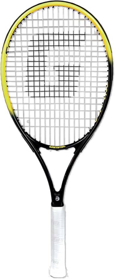 Gamma Raquete de tênis Tour Ace, 68 cm - Raquete premium pré-amarrada para adultos para homens e mulheres - Grande ponto ideal, equilíbrio perfeito entre potência e controle