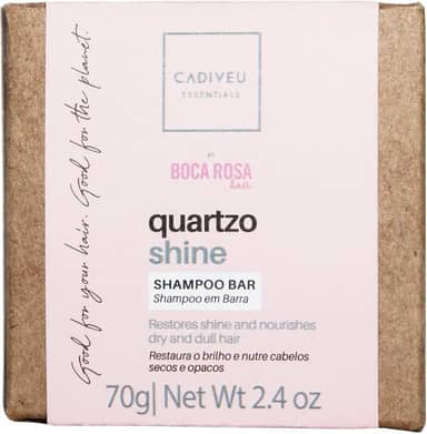 CADIVEU Shampoo Em Barra Rosa Quartzo Cadiveu Essentials 70 G