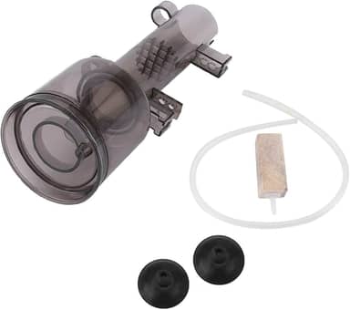 Skimmer de Proteínas de Tanques de Peixe, Filtro Interno para Pequeno Recife Marinho de Aquário de Pequeno, Feito de Plástico de Com Diâmetro de Xícara Com (RS-4002)