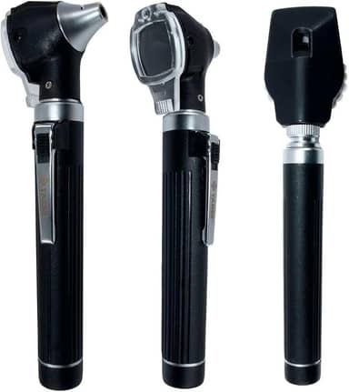 Kit Octoscopio E Oftalmosccopio Preto Tarse