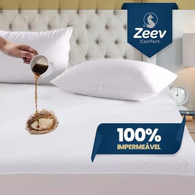 Protetor de colchão casal impermeável