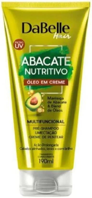 Dabelle Oleo Em Creme Abacate Nutritivo 190Ml (1001083)