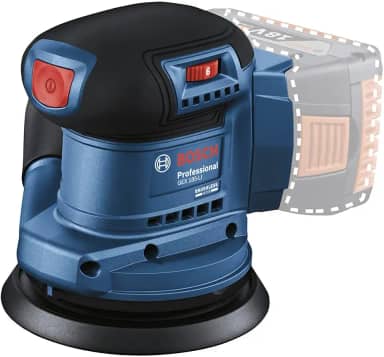 Bosch Lixadeira roto orbital GEX 185-LI 18V Sem bateria
