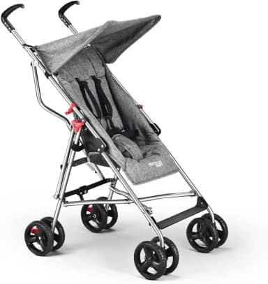 Carrinho Guarda-Chuva Pocket 15kg Cinza Multikids Baby - BB328