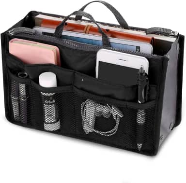 Organizador de Bolsa - Maquiagem Celular Acessórios Viagem
