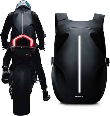 Mochila de motocicleta, mochila de capacete impermeável para homens, acessórios de motocicleta, mochila de viagem