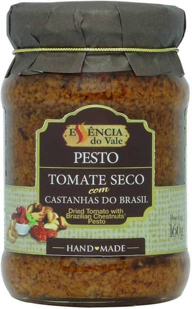 Pesto de Tomate Seco e Castanhas (Caju e do Pará) | 160g