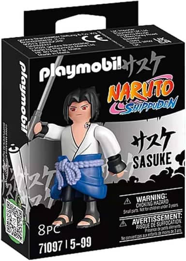 SUNNY, Playmobil, Naruto Shippuden, Boneco Sasuke Uchiha
