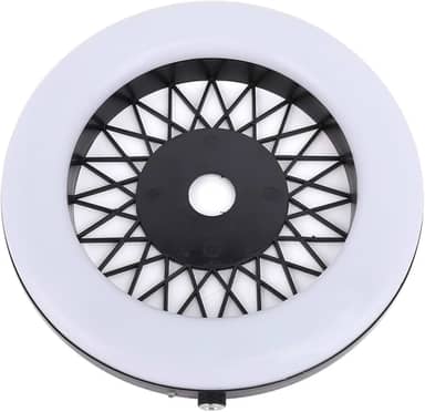 TOPINCN Anel de Luz LED para narguilé, RGB 16 Cores Iluminação Painel Redondo de Lâmpada de narguilé Com Controle Remoto para Decoração de Bar de Festa Em Casa, Luz Decorativa LED