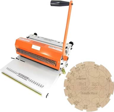 Encadernadora de Wire-o Conjugada manual passo 2x1 15fls EX