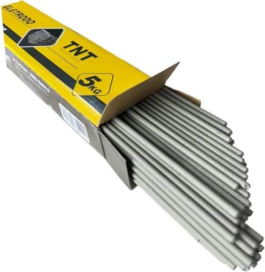 TNT Eletrodo para Solda Elétrica 6013 Tamanhos: 2,50mm, 3,25mm ou 4,00mm Caixa c/5kg (2,50mm)