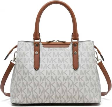 Bolsa Feminina Couro Sintético Social Bolsa de Ombro Mão Transversal Multicamadas Tamanho Grande