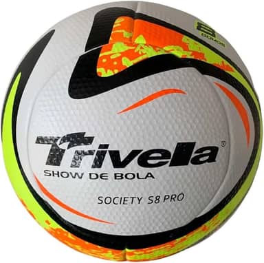 Bola De Futebol Society Profissional Trivella S8 Pro Hibridy Hybrido