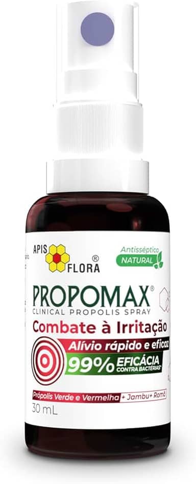 Propomax Clinical Propolis Spray Combate à Irritação