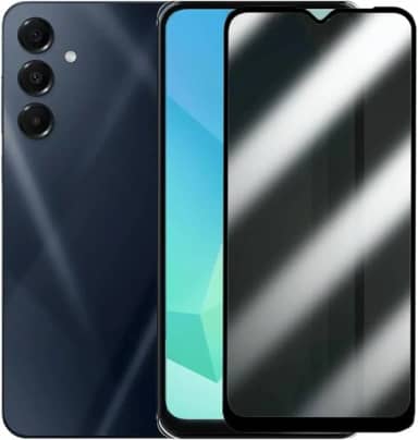 [GL CASES] Película Privacidade Samsung Galaxy A16 Anti Risco Privativa De Vidro Temperado 3D Proteção 9H Pelicula Samsung Galaxy A16 Anti Espião Cobertura Total Da Tela + Kit Limpeza Para Aplicação