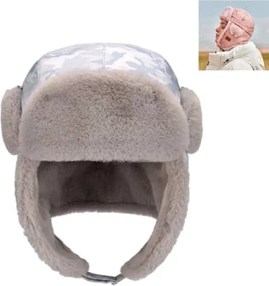 Chapéus De Inverno Com Aba De Orelha Para Homens E Mulheres Quentes Ushanka Chapéu De Caçador Russo Caça Ao Ar Livre Esqui Moda Adulto à Prova De Vento Chapéu De Soldado Esqui De Neve Chapé