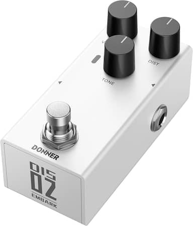 Donner Embark 02 Pedal De Distorção Para Guitarra, Casco Diy, Guitarra Elétrica, Pedal De Efeito Para Guitarra Analógica, True Bypass
