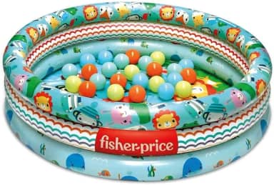 Piscina De Bolinhas, Fisher-Price, Com 25 Bolinhas, fun, Multicor, Barraca com Bolinha