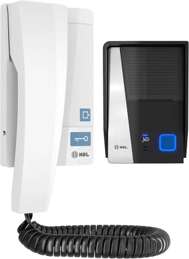 PORTEIRO ELETRONICO HDL AUDIO ADVANCE - 2B BRANCO - 90.02.10.001