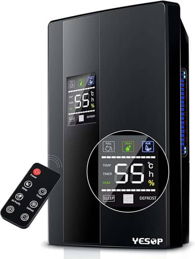 Yesop Desumidificador De Ar Ambiente Antimofo Desumidificadores 2000ml Bivolt 110v/220v