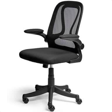 Cadeira De Escritório Diretor Preta Giratória Com Tela Mesh prime.office P210 HERA