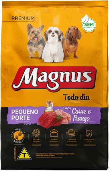 Magnus Todo Dia Cão Adulto Carne/frango Pequeno Porte 10,1kg