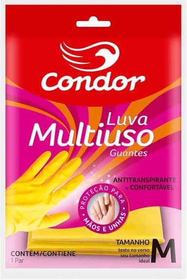 Luva Multiuso Média, Condor, Médio