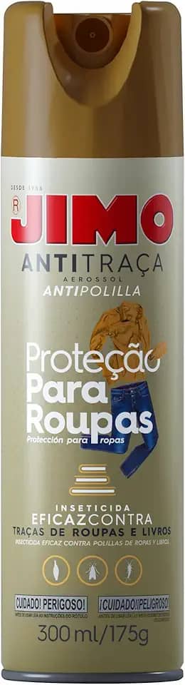 Inseticida Aerosol Jimo 300Ml Anti Traça