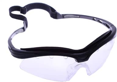 Python M3 Racquetball/Squash/Pickleball Eyeguard (moldura preta e clara)