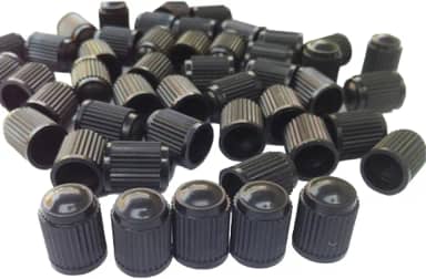 Kit 50 - Tampinha Bico Pneu Carro Moto Bicicleta Válvula - Tampa Plástica