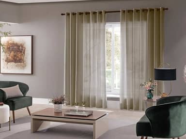 Cortina Sala Quarto Escritório Roma 300x220 Admirare Cor: Avelã