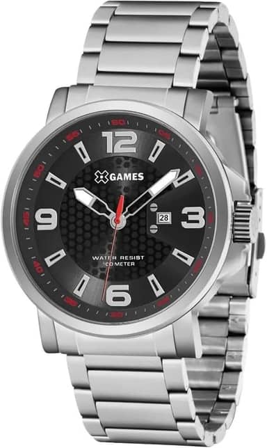 Relógio X-Games Masculino Xteel Prata XMSS1045-P2SX