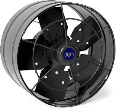 Ventilador/Exaustor Axial Industrial para Churrasqueira Grafite 250mm Bivolt