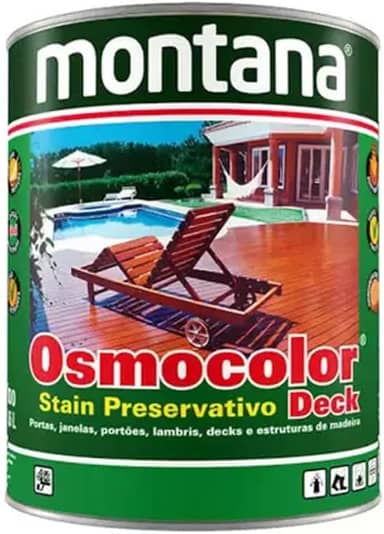 Osmocolor Montana Stain Castanho Uv Deck Madeira 900ml