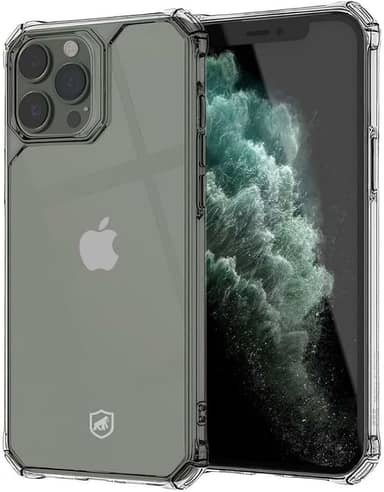 Gshield Capa Case Capinha Clear Proof Anti-impacto com Quinas Reforçadas (Transparente, iPhone 11 Pro Max)