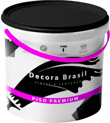 Tinta Para Piso Premium Interna E Externa Decora Brasil (Branco, 14L)