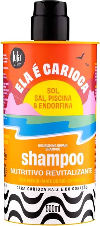 Ela é Carioca Shampoo Nutritivo 500ml, Lola Cosmetics