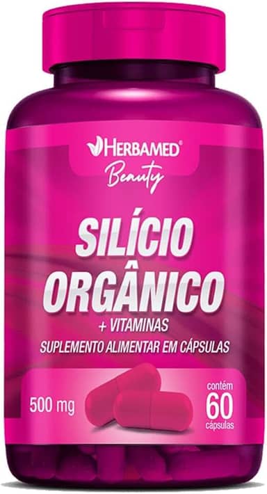 Silício Orgânico + Vitaminas - 60 Cápsulas - Herbamed, Herbamed