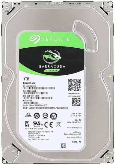 Hd 1tb Seagate Barracuda Interno 3.5 Sata3 (St1000dm010)