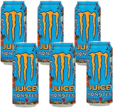 Pack de Monster Mango Loco LT 473ml - Unidade 6 unidades