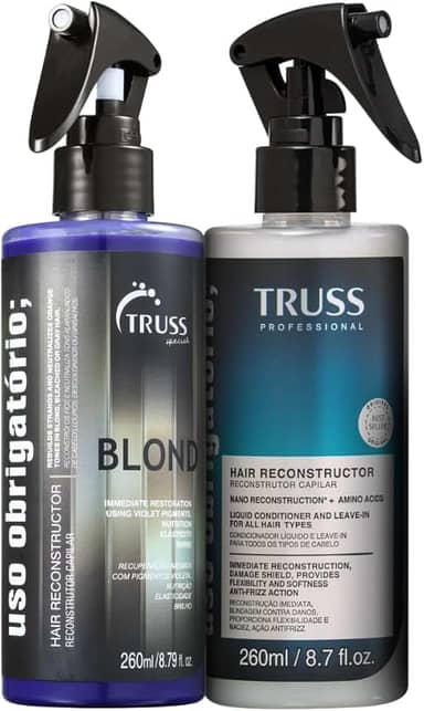 Kit TRUSS Uso Obrigatório + Uso Obrigatório Blond Double Care (2 Produtos)