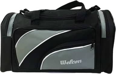 Bolsa de viagem média reforçada Wave Welcon Bolsas (Cinza)
