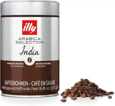 Illy CAFÉ EM GRÃOS ARABICA SELECTION ÍNDIA LATA 250g