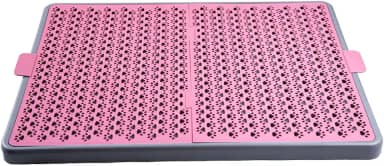 Sanitário Higiênico para Cães, Pipi Dog - 60x45cm - Varias Cores (Rosa) (Rosa)