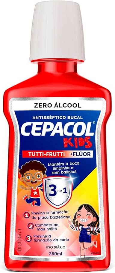 CEPACOL KIDS ENXAGUANTE BUCAL, 250ML